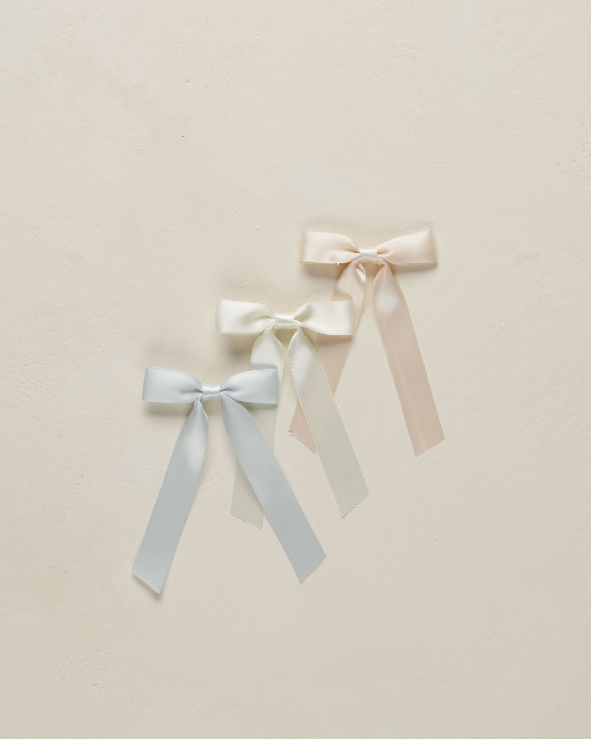 Satin Ribbon || Ivory/Powder Blue/Blush