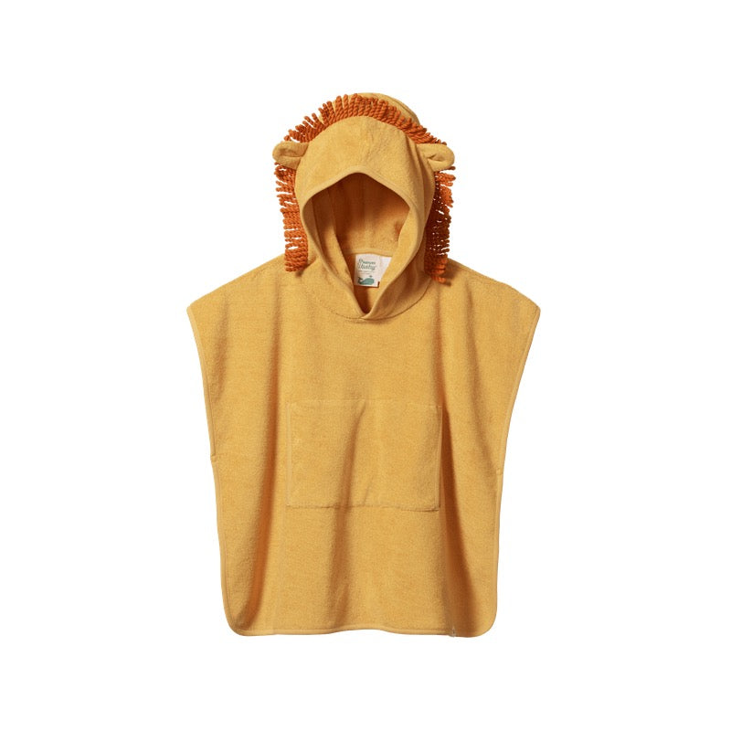 Lion Poncho Towel || Golden