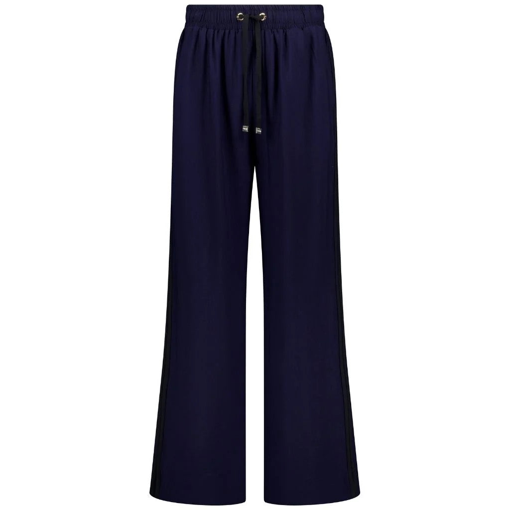 Indiana Women&#39;s Wide Leg Pant || Navy with Black