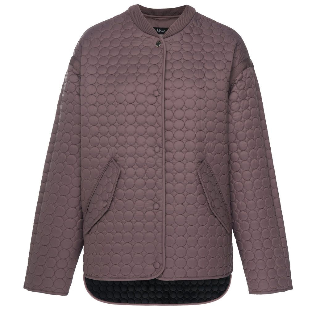 Tilly - Women's Quilt Bomber || Cocoa