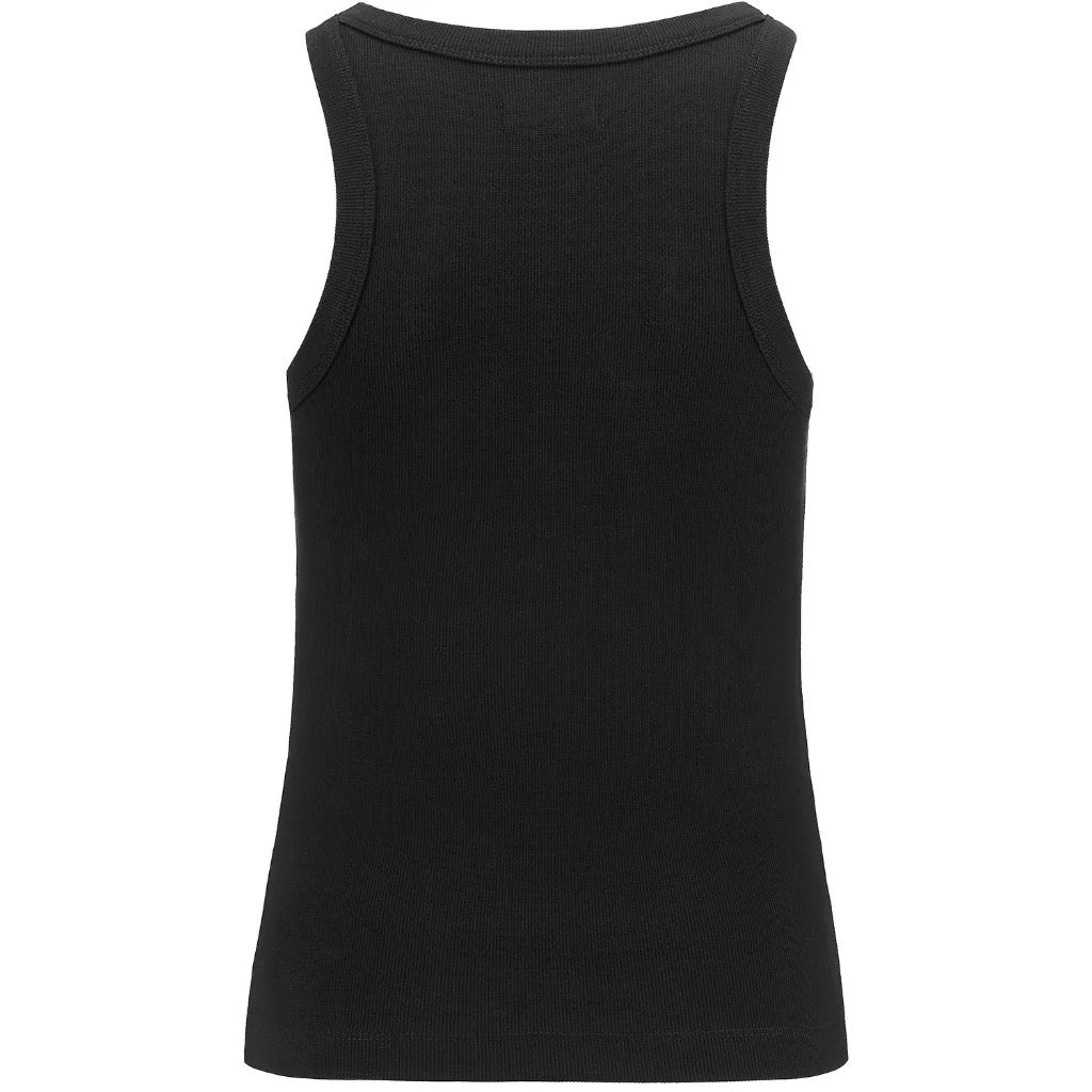 Ede - Women&#39;s Rib Tank ||Black
