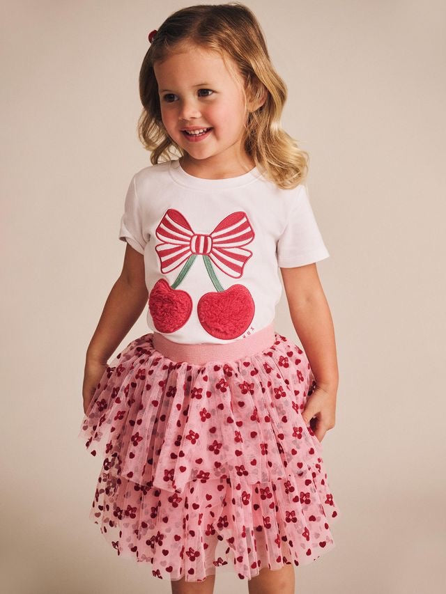Cherry Pie Tulle Skirt ||