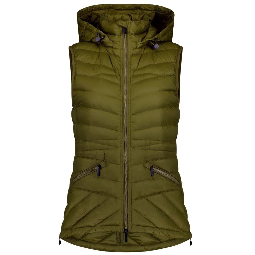 Mary Claire Women&#39;s Packable Down Vest || Loden