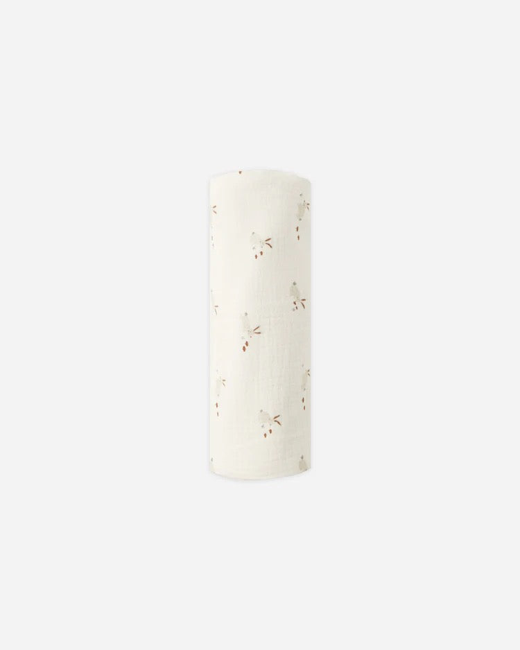 Woven Swaddle || Bunnies