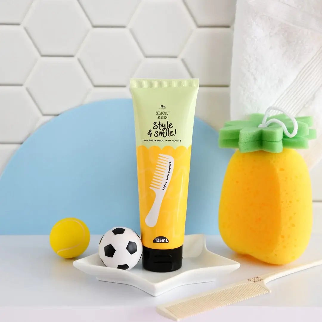 Natural Plant Based Hair Paste 125ml || Fresh Coconut and Zesty Lime