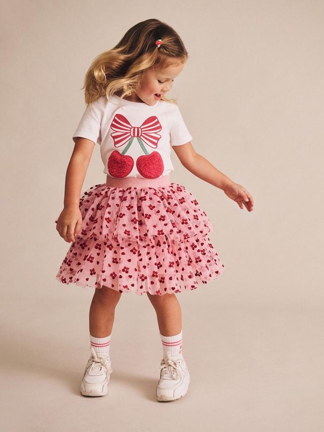 Cherry Pie Tulle Skirt ||