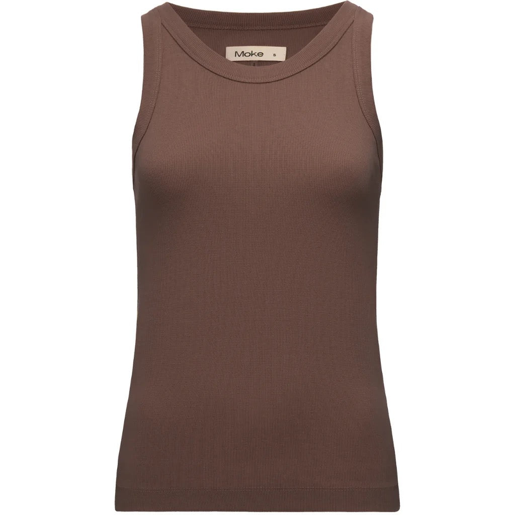Ede - Women&#39;s Rib Tank || Cocoa