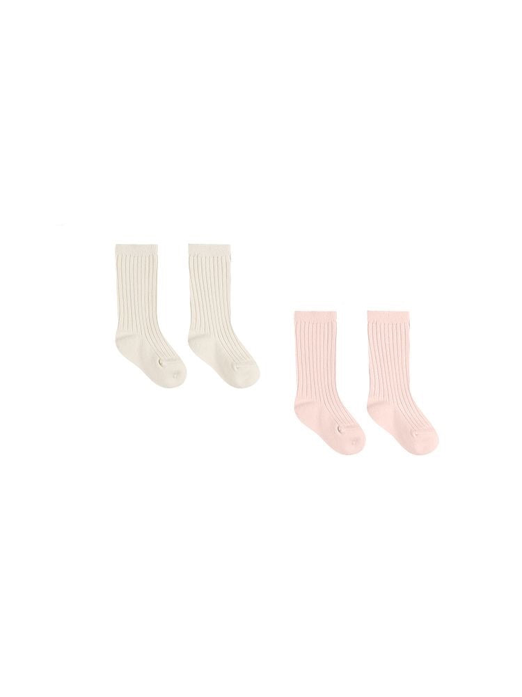 Sock Set || Ivory/Bubblegum