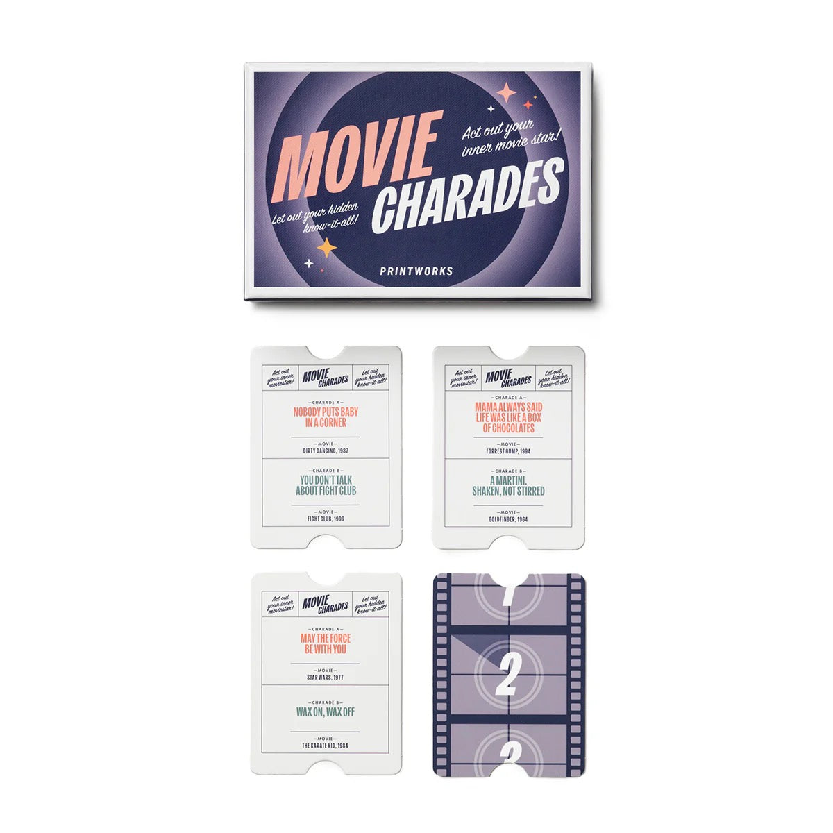 Card Games Charades || Movies