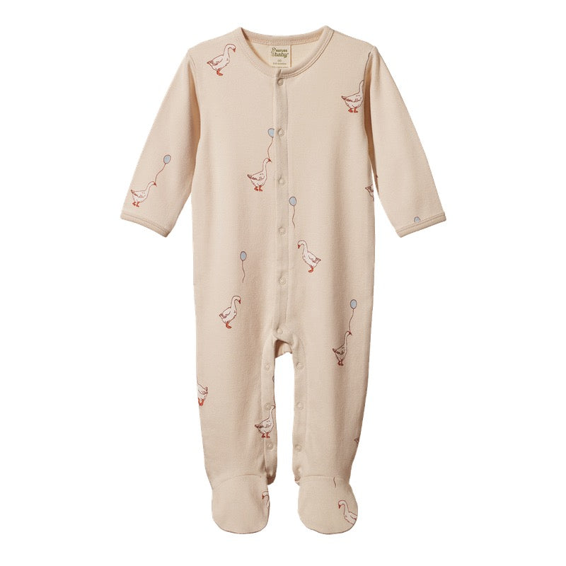 Stretch &amp; Grow || Goose Lullaby Print