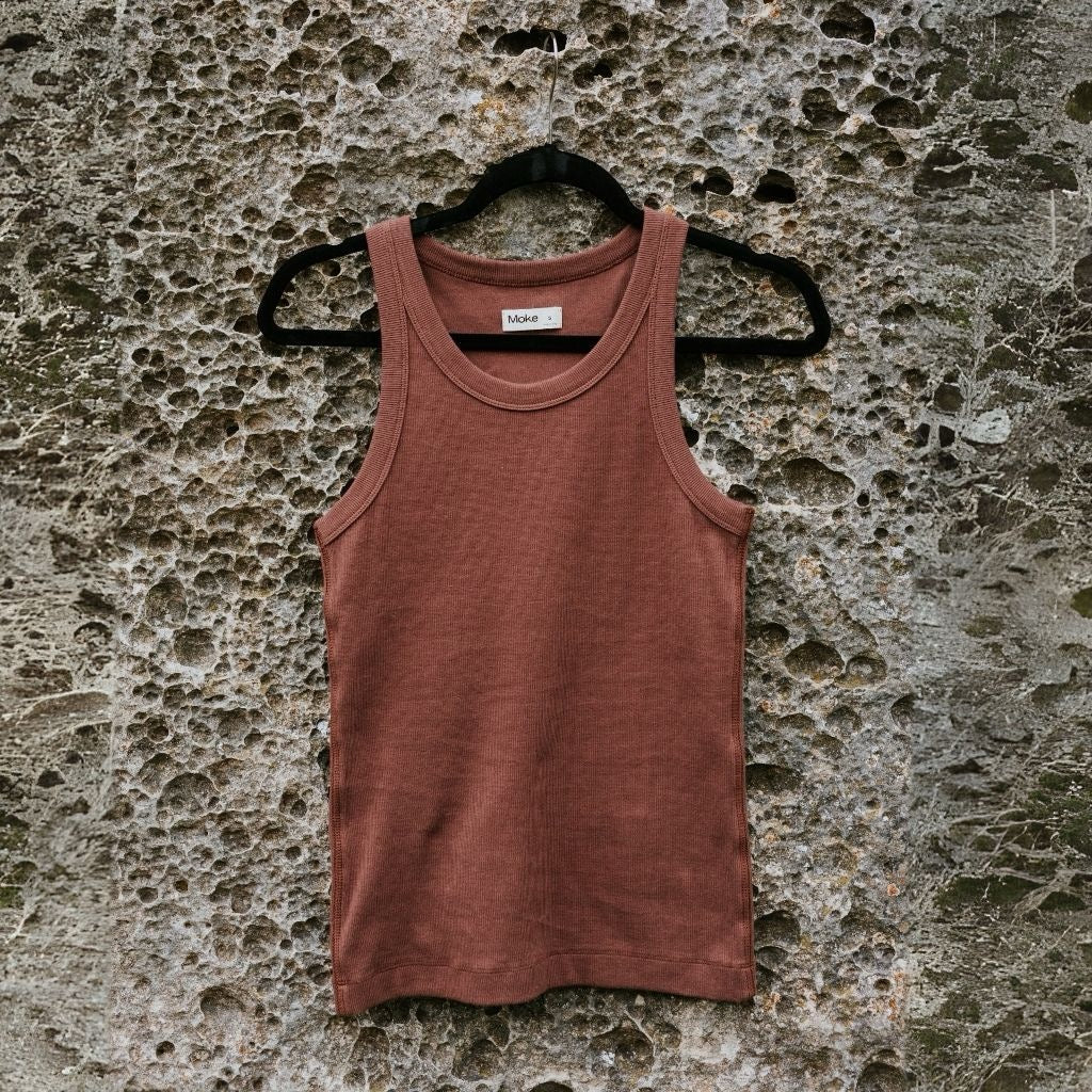 Ede - Women&#39;s Rib Tank || Cocoa