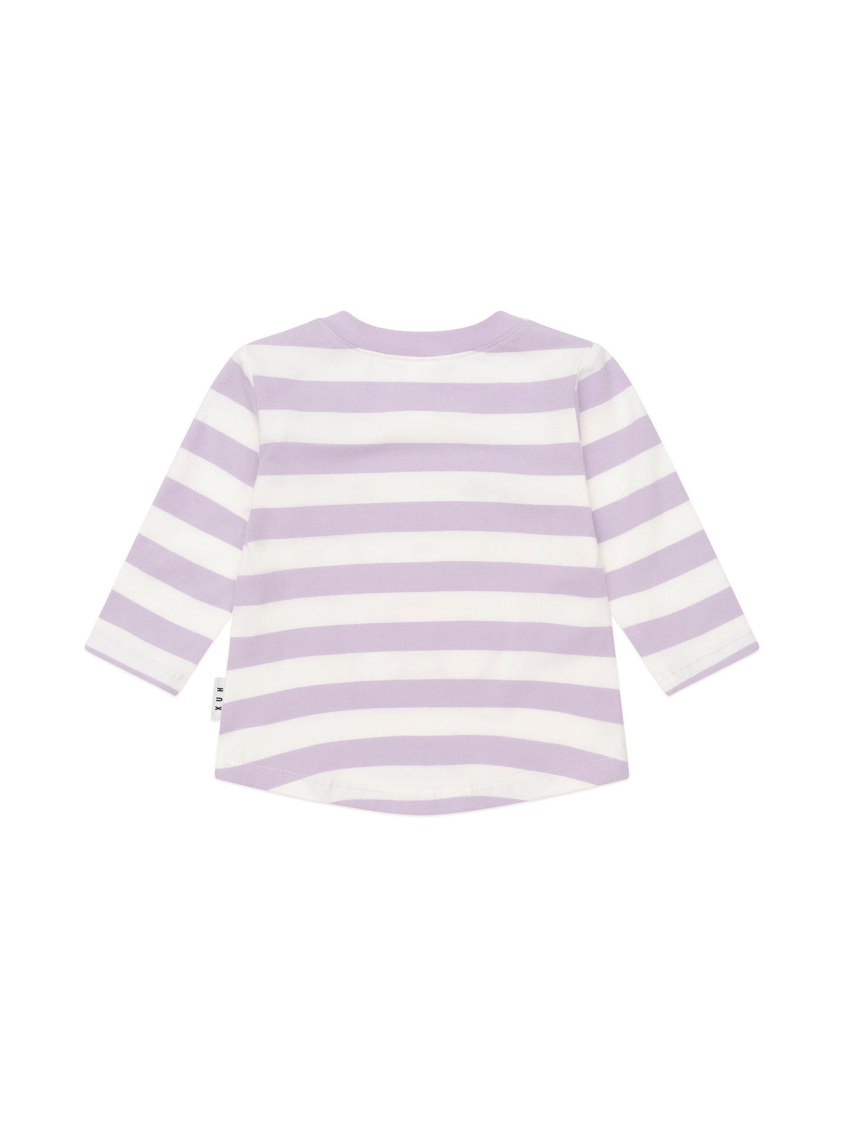 Hux College Stripe Top || Orchid