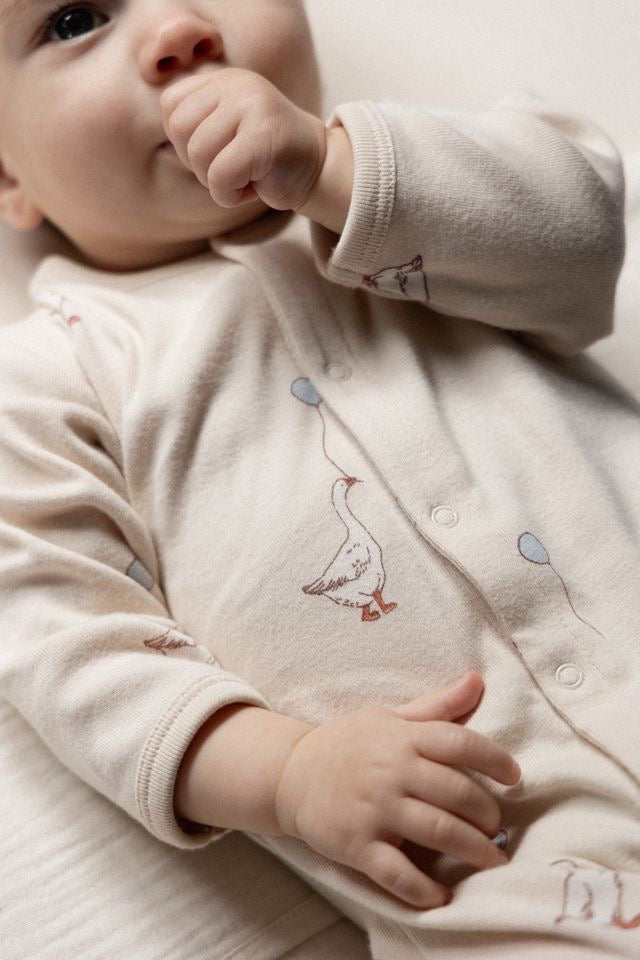 Stretch &amp; Grow || Goose Lullaby Print