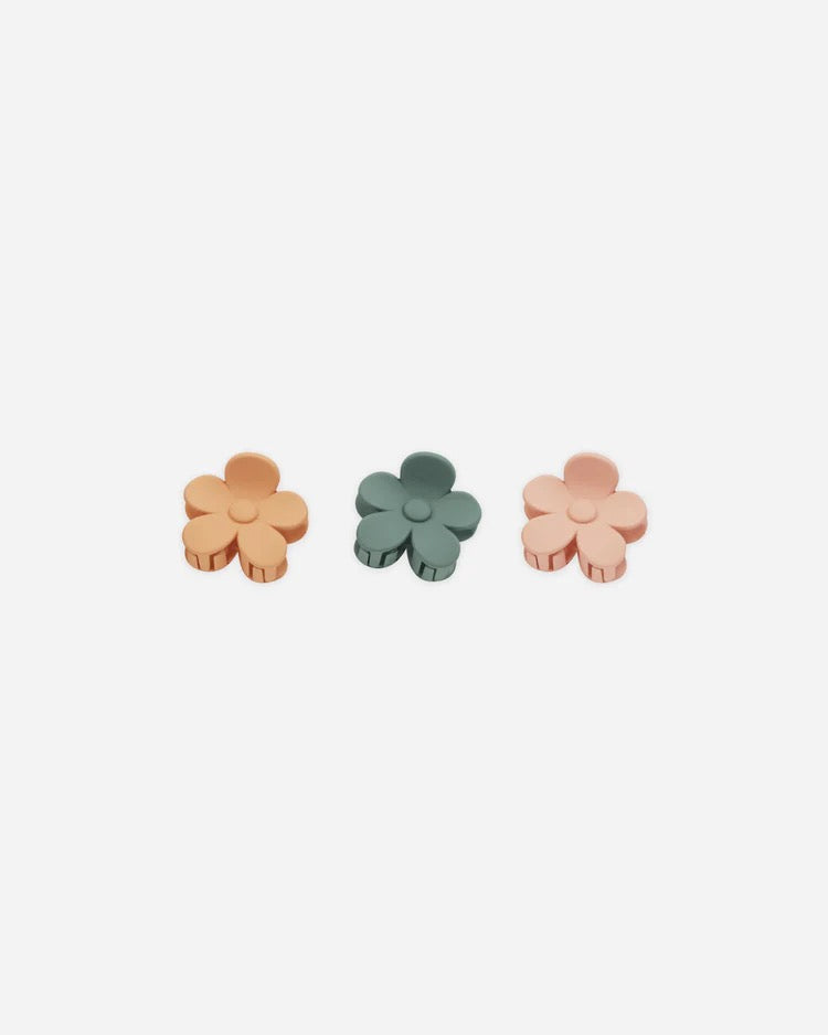 Flower Clip || Grapefruit/Eucalyptus/Pink