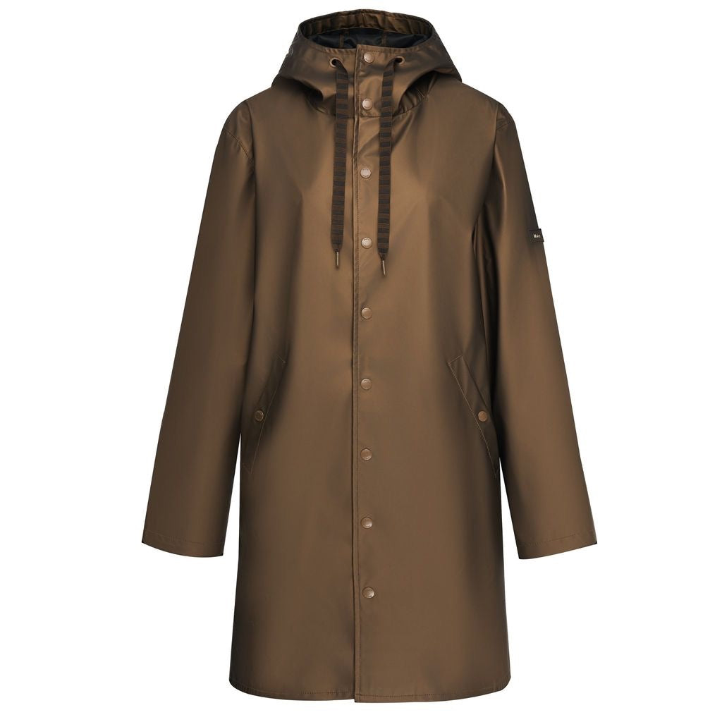 Charlie - Women's Rain Coat || Antique Gold