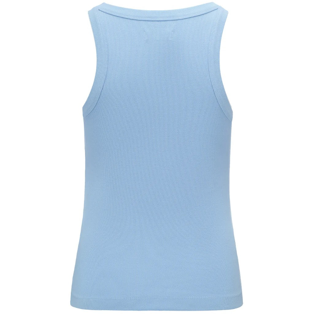 Ede - Women&#39;s Rib Tank || Ice Blue