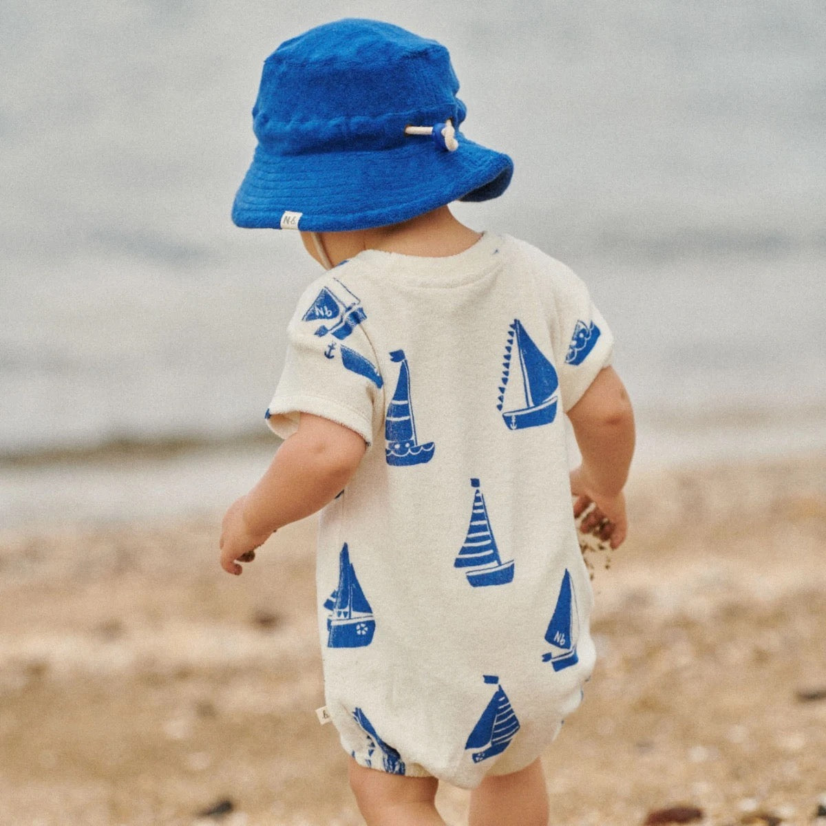 Juno Romper Terry || Regatta Print
