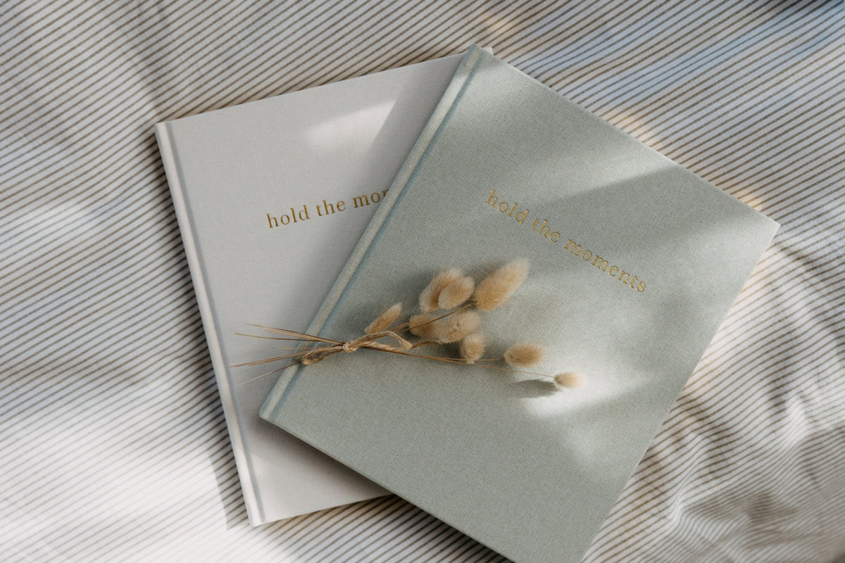 Hold the Moments || Family Keepsake Journal