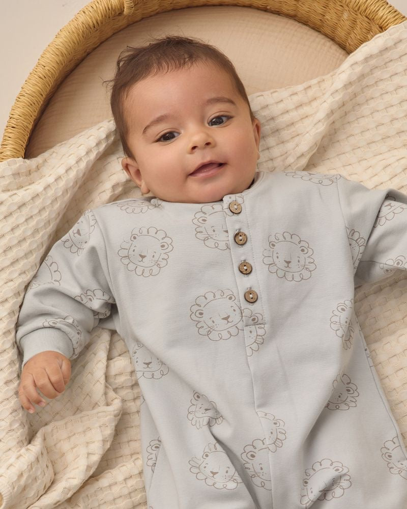 Relaxed Fleece Jumpsuit || Lions