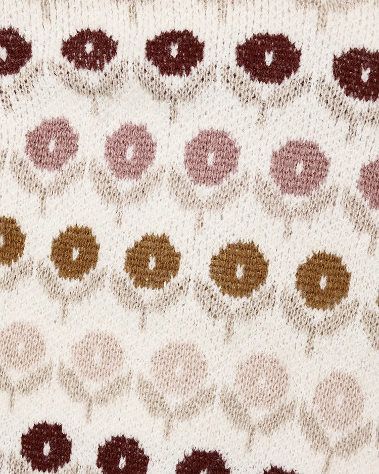Cheyenne Cardigan || Floral Jacquard
