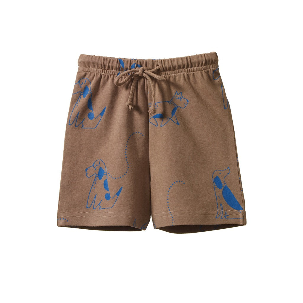 Jimmy Shorts || Dog Walks Print