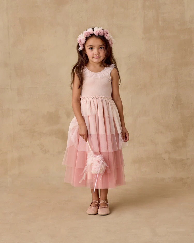 Pom Pom Crown + Wand || Pink Ombre