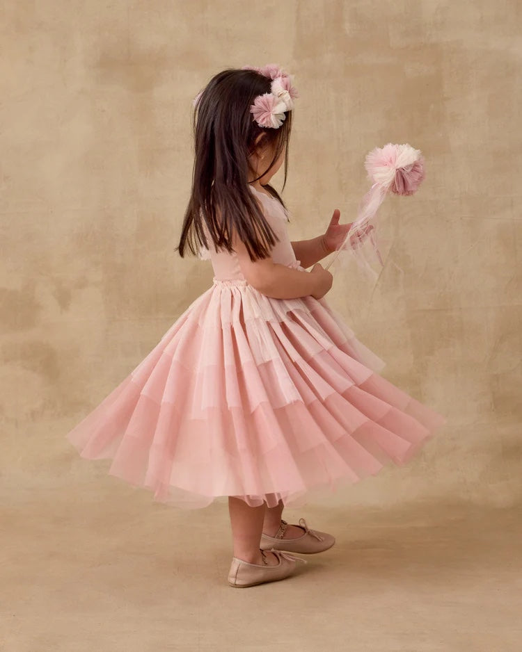 Pom Pom Crown + Wand || Pink Ombre