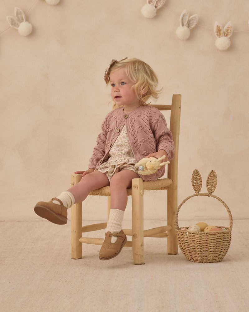 Knit Cardigan || Mauve