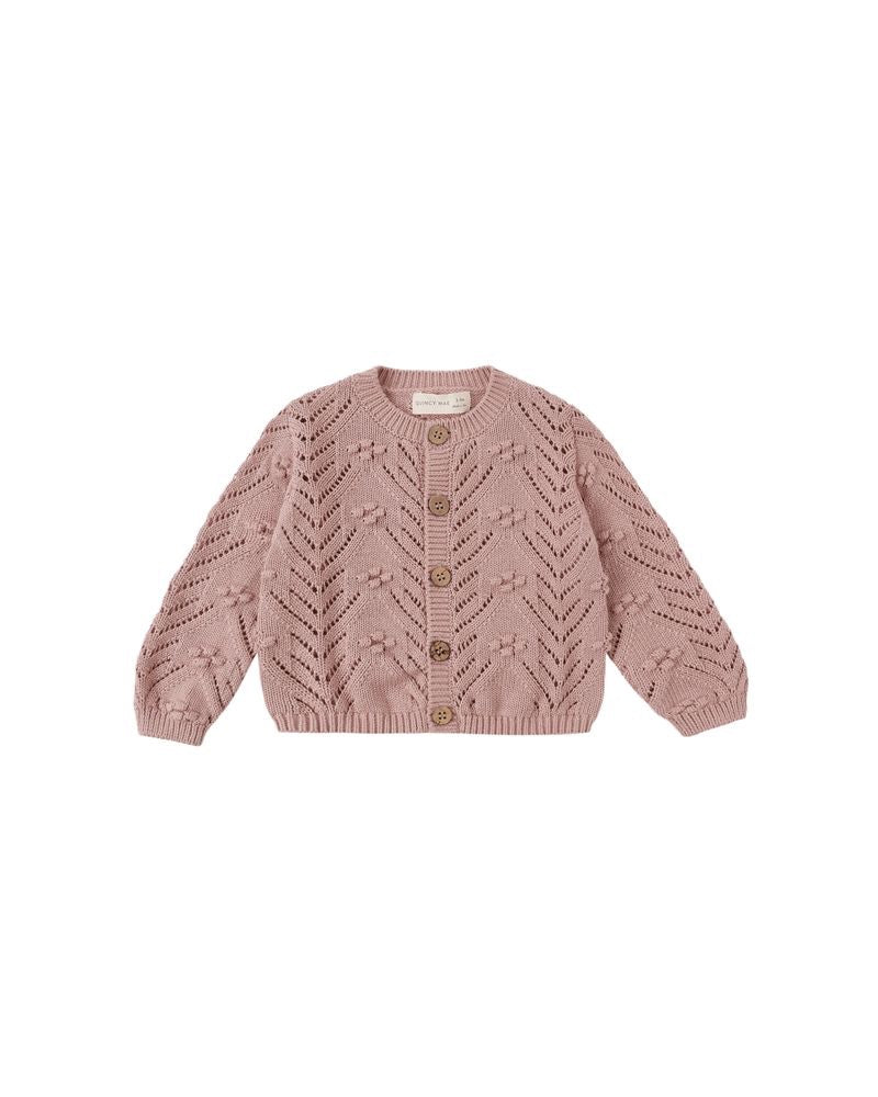 Knit Cardigan || Mauve
