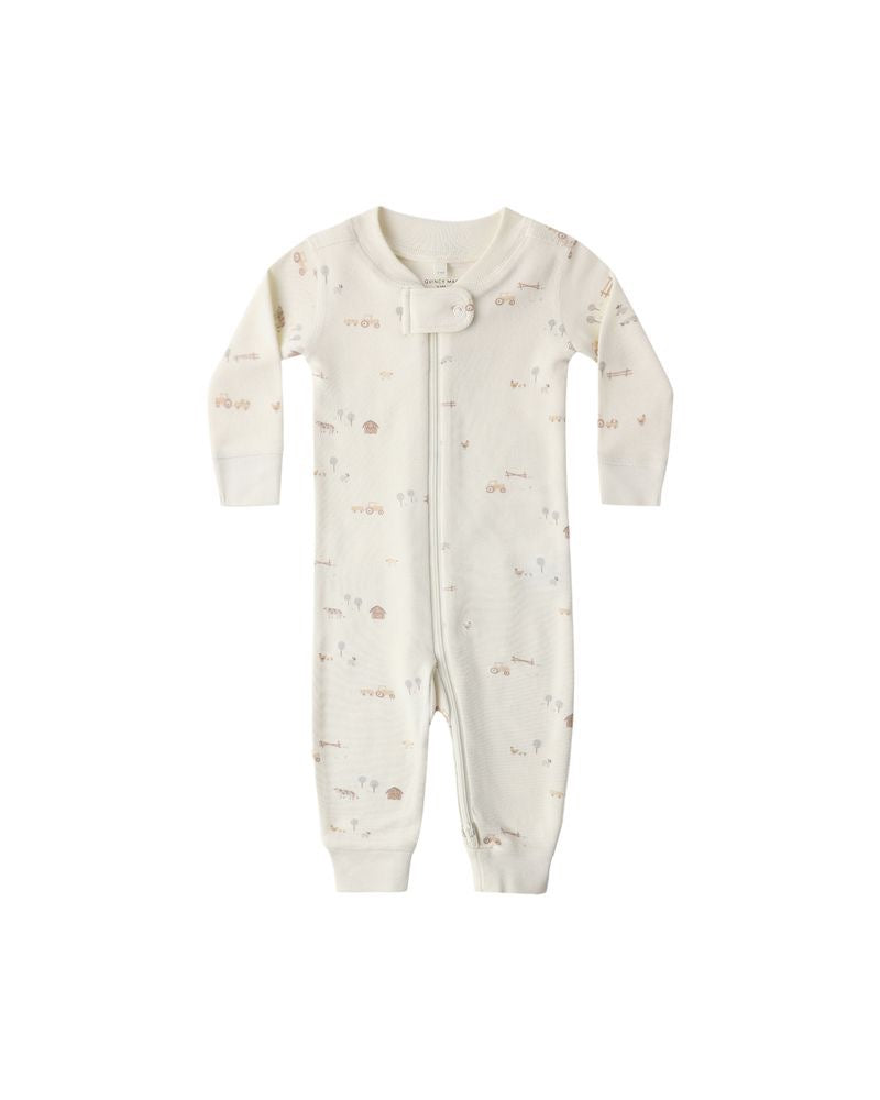 Zip Long Sleeve Sleeper || Farm