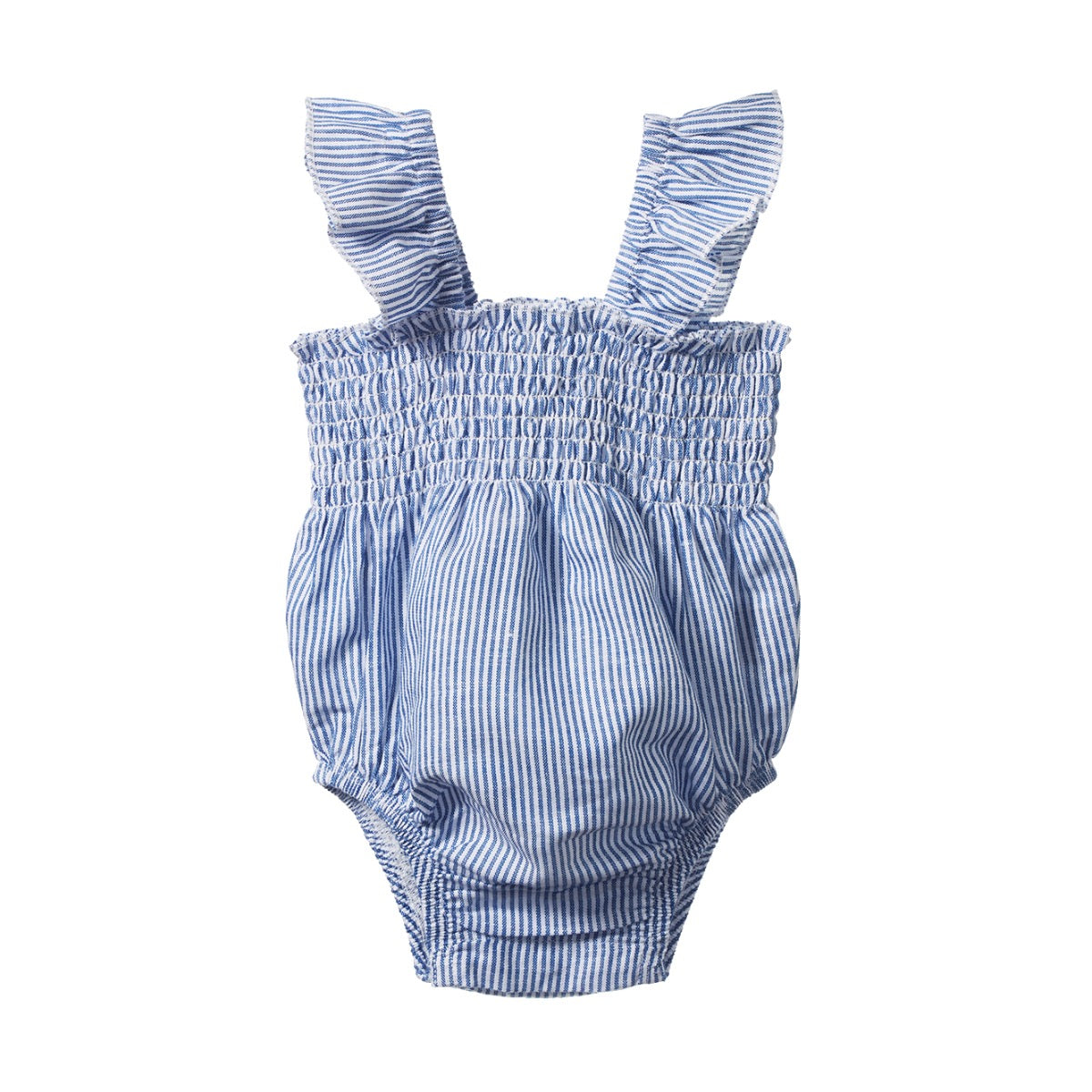 Gala Suit Linen || Blue Stripe