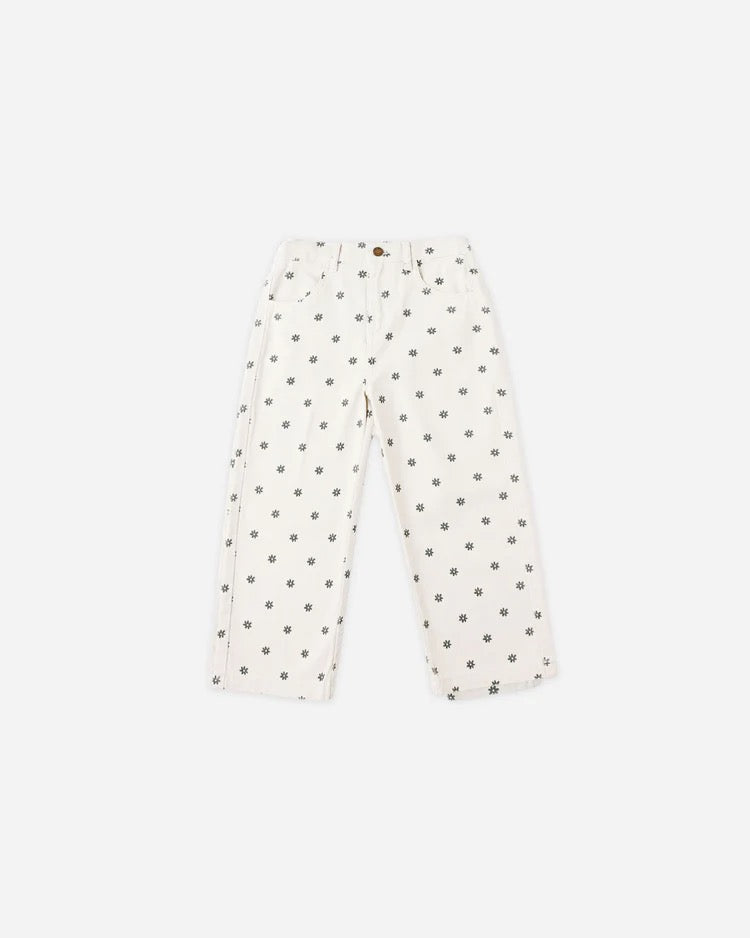 Baggy Wide Leg Denim Teen|| Mini Daisy