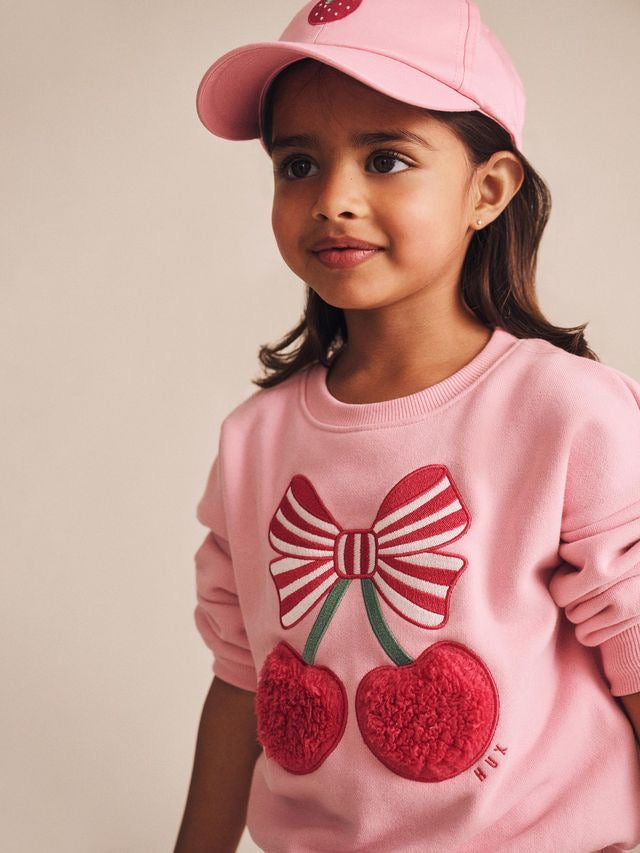 Cherry Pie Sweatshirt || Apricot