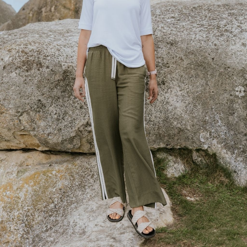 Indiana - Women&#39;s Wide Leg Pants || Bonsai