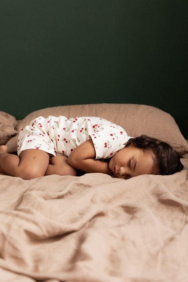 Shortie Pyjama Set || Strawberry Blush