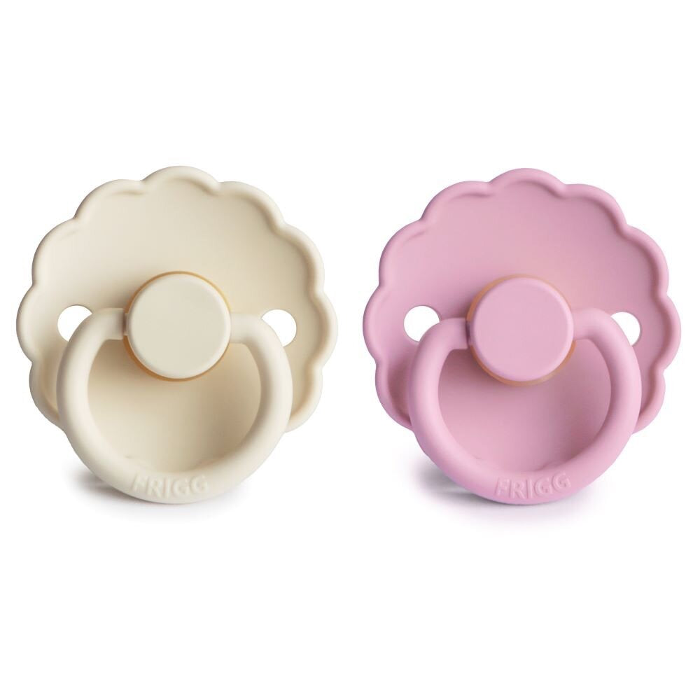 Daisy Pacifier Latex || Cream/Lupine