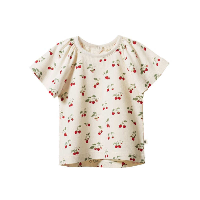 Faye Tee || Strawberry Blush