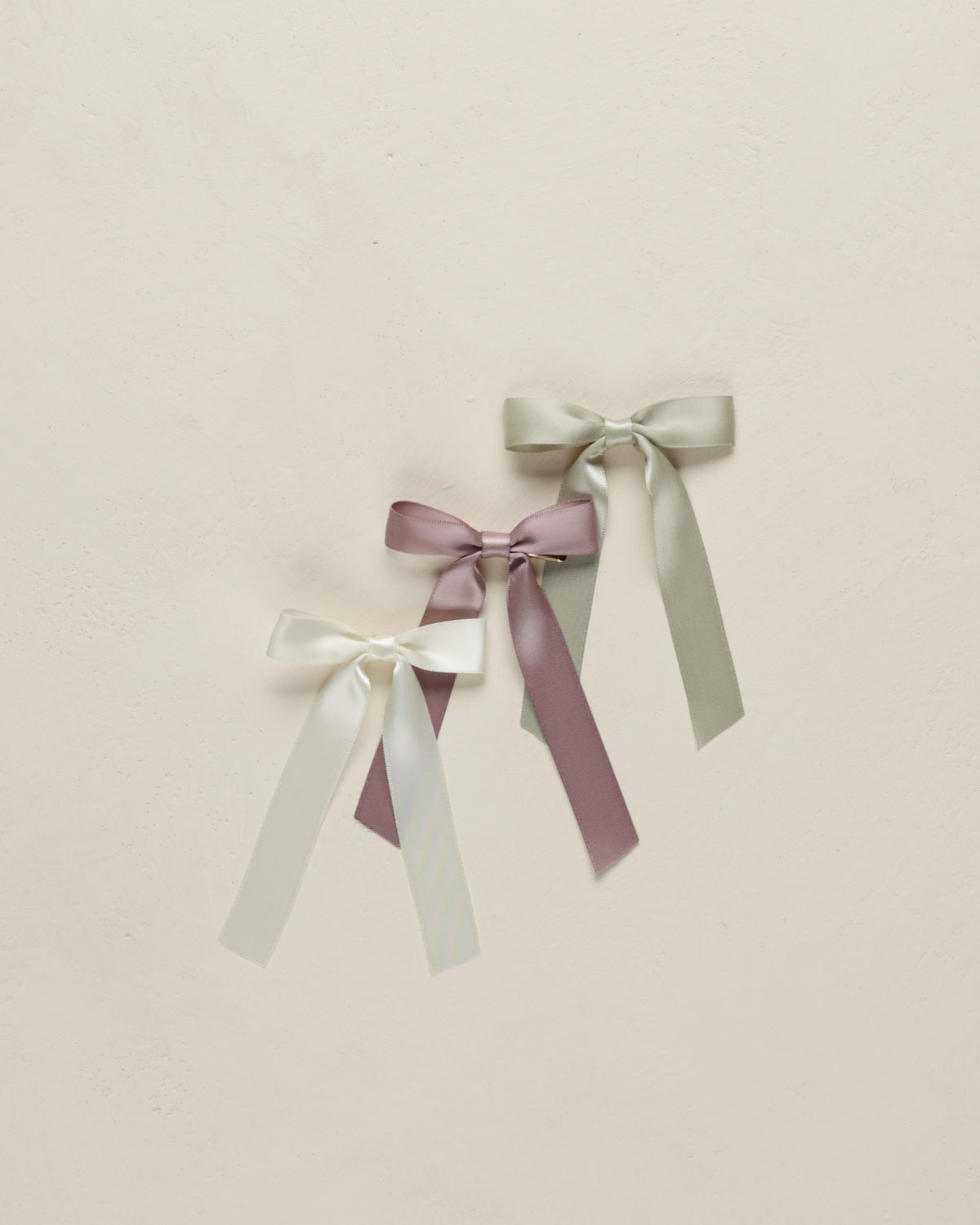 Satin Ribbon || Ivory/Lavender/Sage