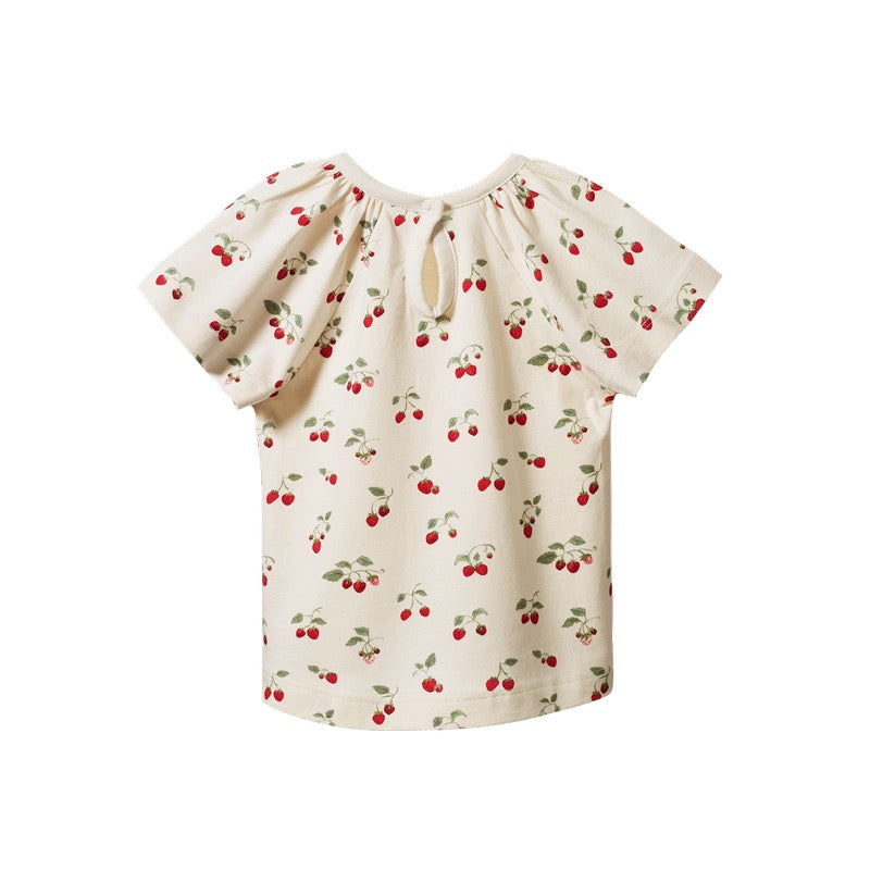 Faye Tee || Strawberry Blush