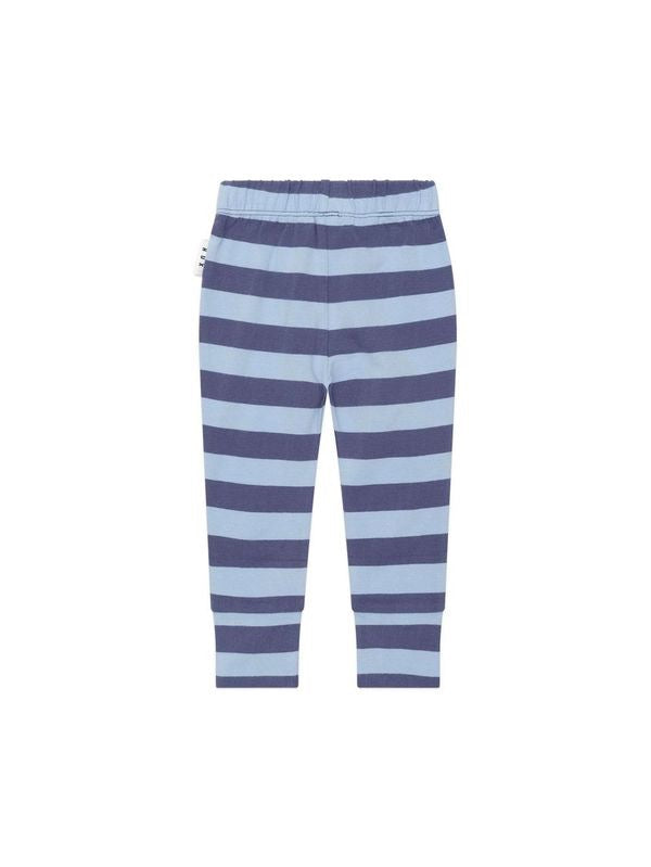 Furry Huxbear Stripe Leggings || Blue