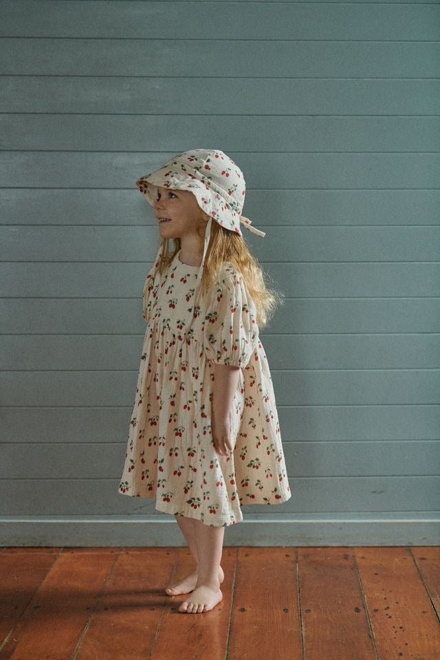 Albertine Dress || Strawberry Blush