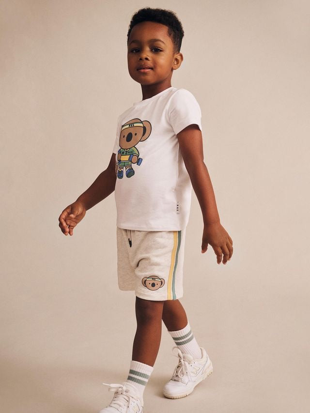 Kel Koala Tee || White