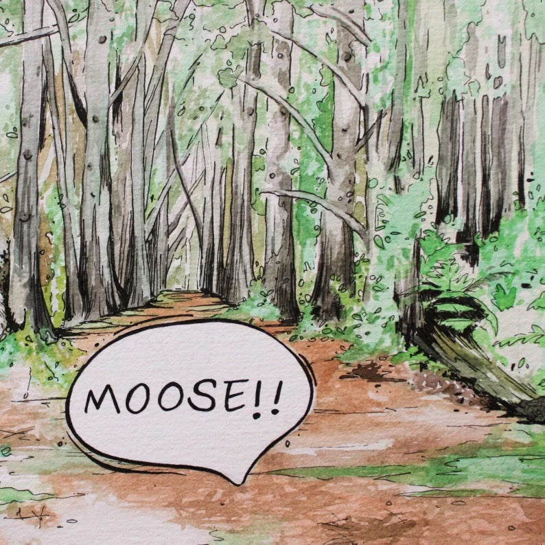 Moose on the Loose || Board Book