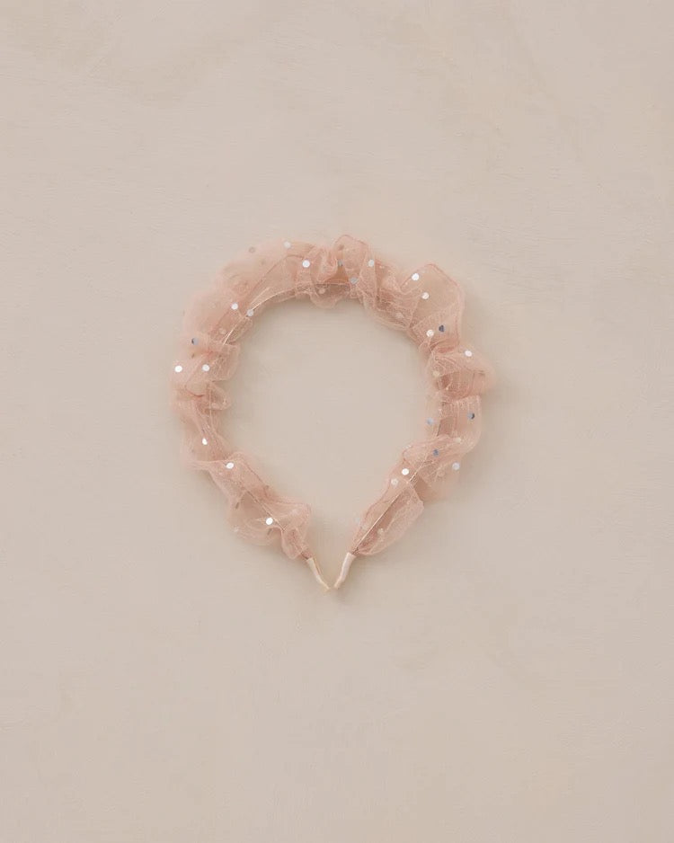 Gathered Headband || Rose