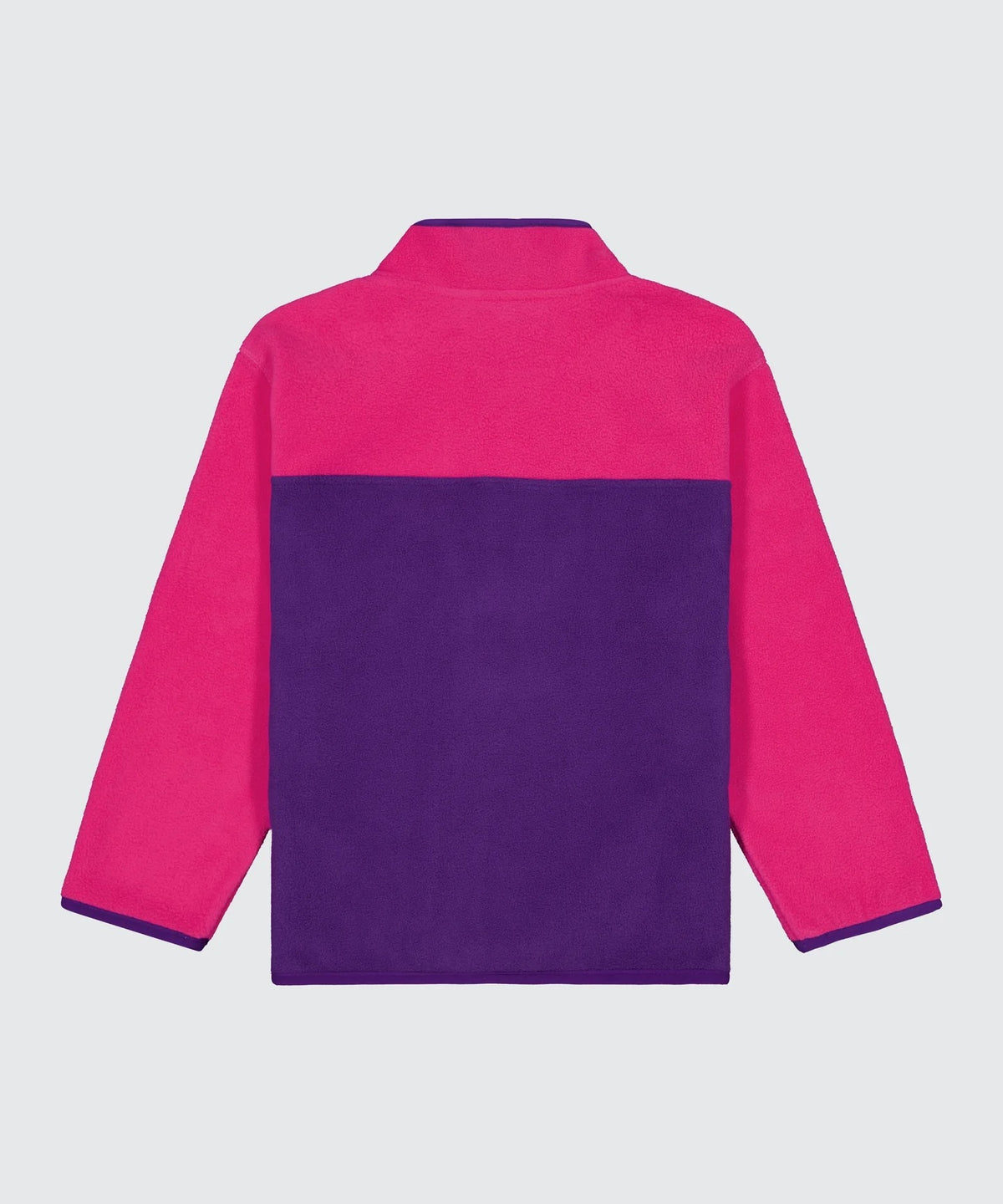 Colour Block Fleece || Pink/Purple