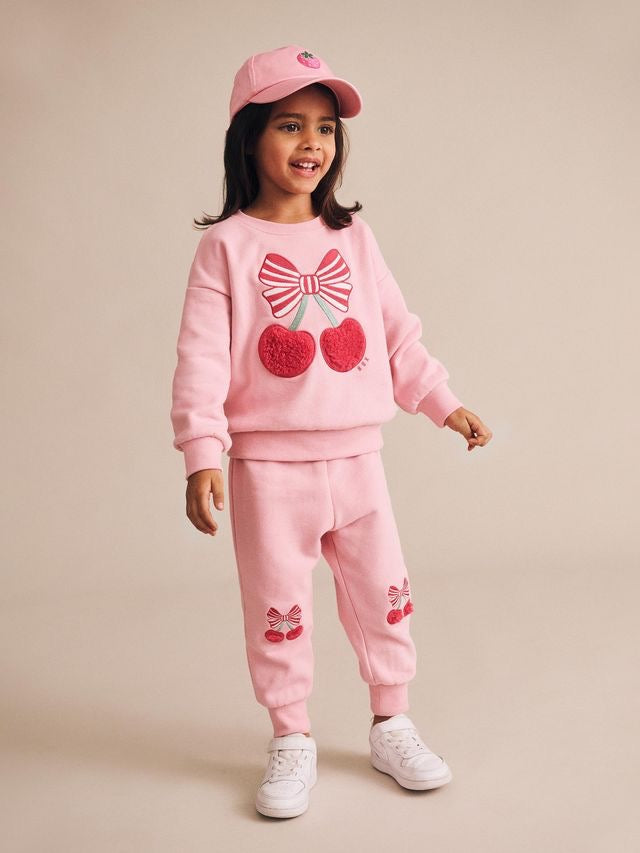 Cherry Pie Sweatshirt || Apricot