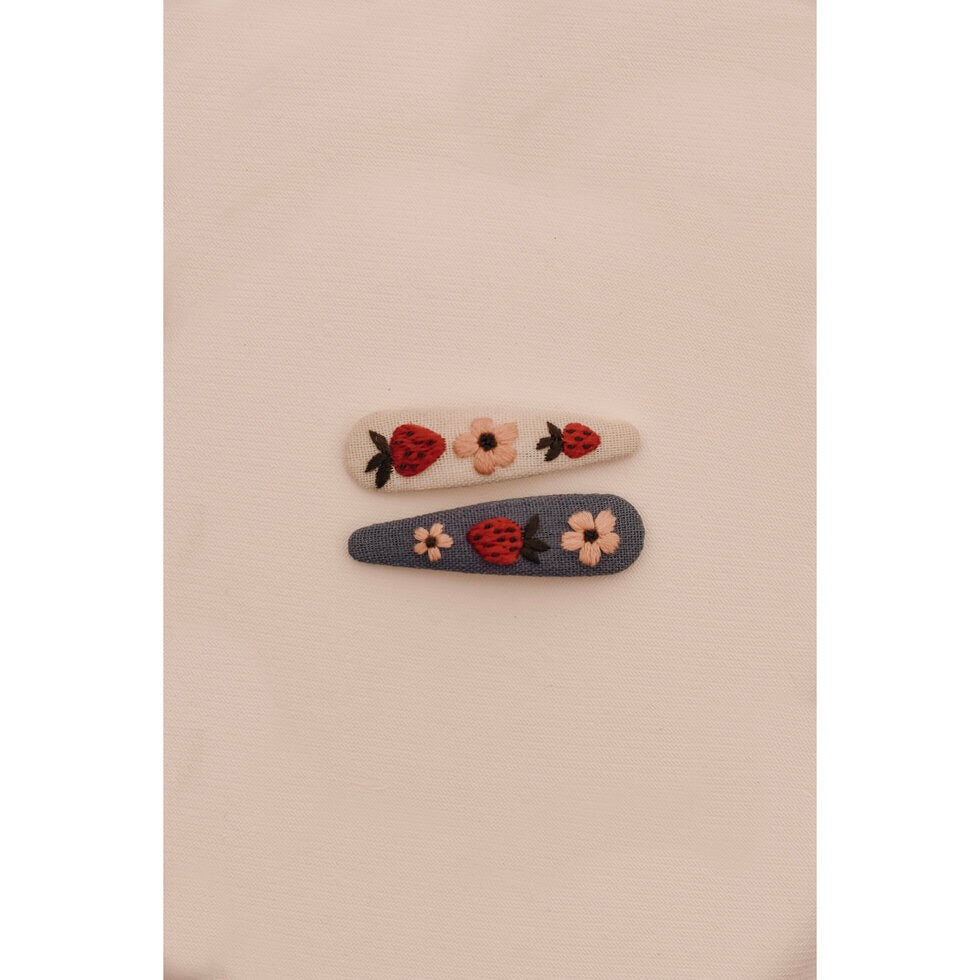 Strawberry Fields Hair Clip Set