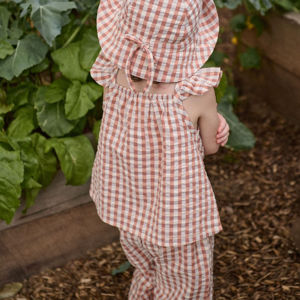 Sunhat || Dandelion Gingham