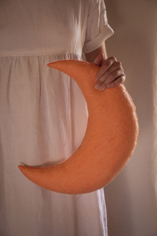 Moon Cushion || Blush
