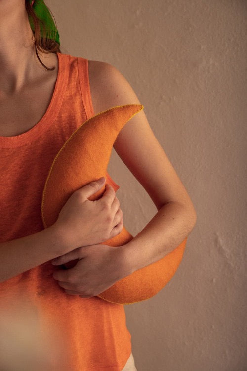 Moon Cushion || Apricot
